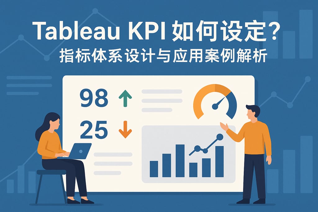 Tableau KPI如何设定？指标体系设计与应用案例解析